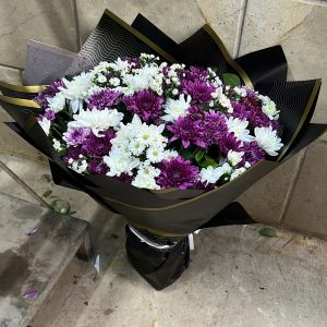 White and Purple Bouquet