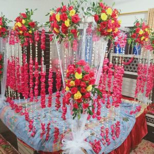 Wedding night decor
