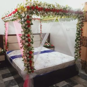 Wedding night decor
