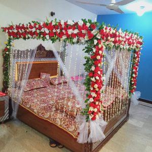 Wedding night decor