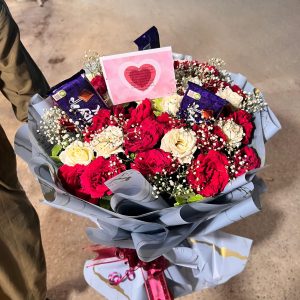 Best Flowers And Chocolates Bouquet