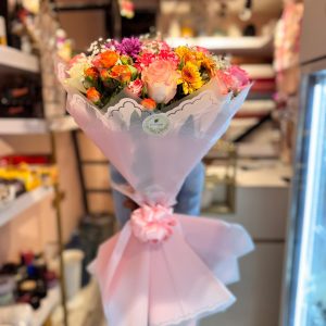 Multi Color Imported Flower Bouquet