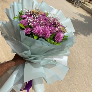 Purple Daisy Bouquet