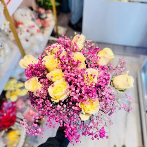 Crimson Love Bridal Hand Bouquet