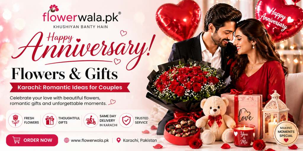 anniversary flowers and gifts Karachi