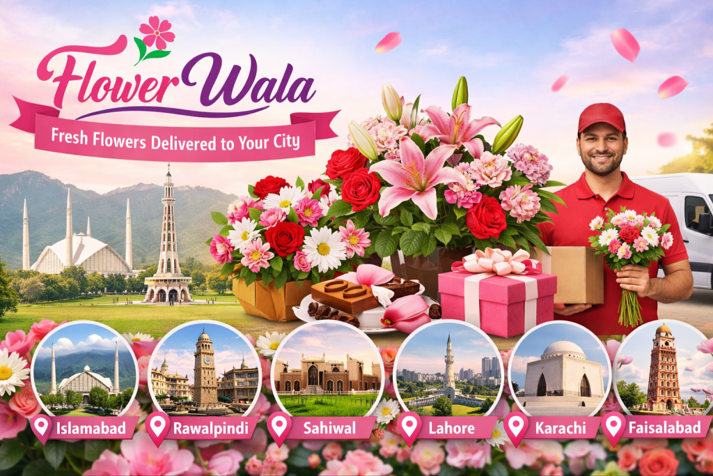 best flower shop in Pakistan