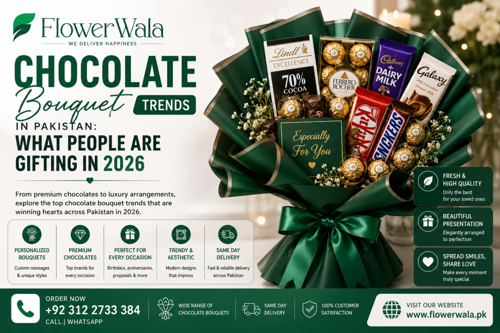Chocolate Bouquet Trends in Pakistan