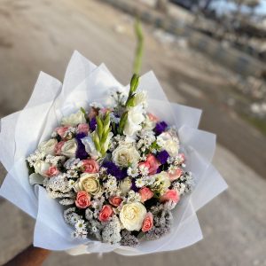 Premium Pastel Mixed Flower Bouquet