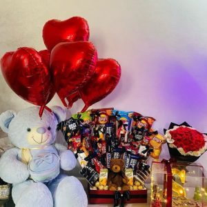 Royal Romance Mega Snack & Cake Celebration Setup