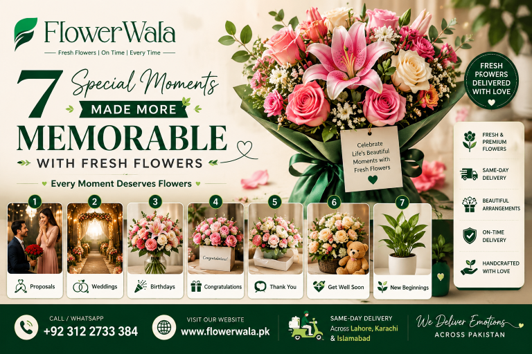 7 Special Moments Made More Memorable With Fresh Flowers