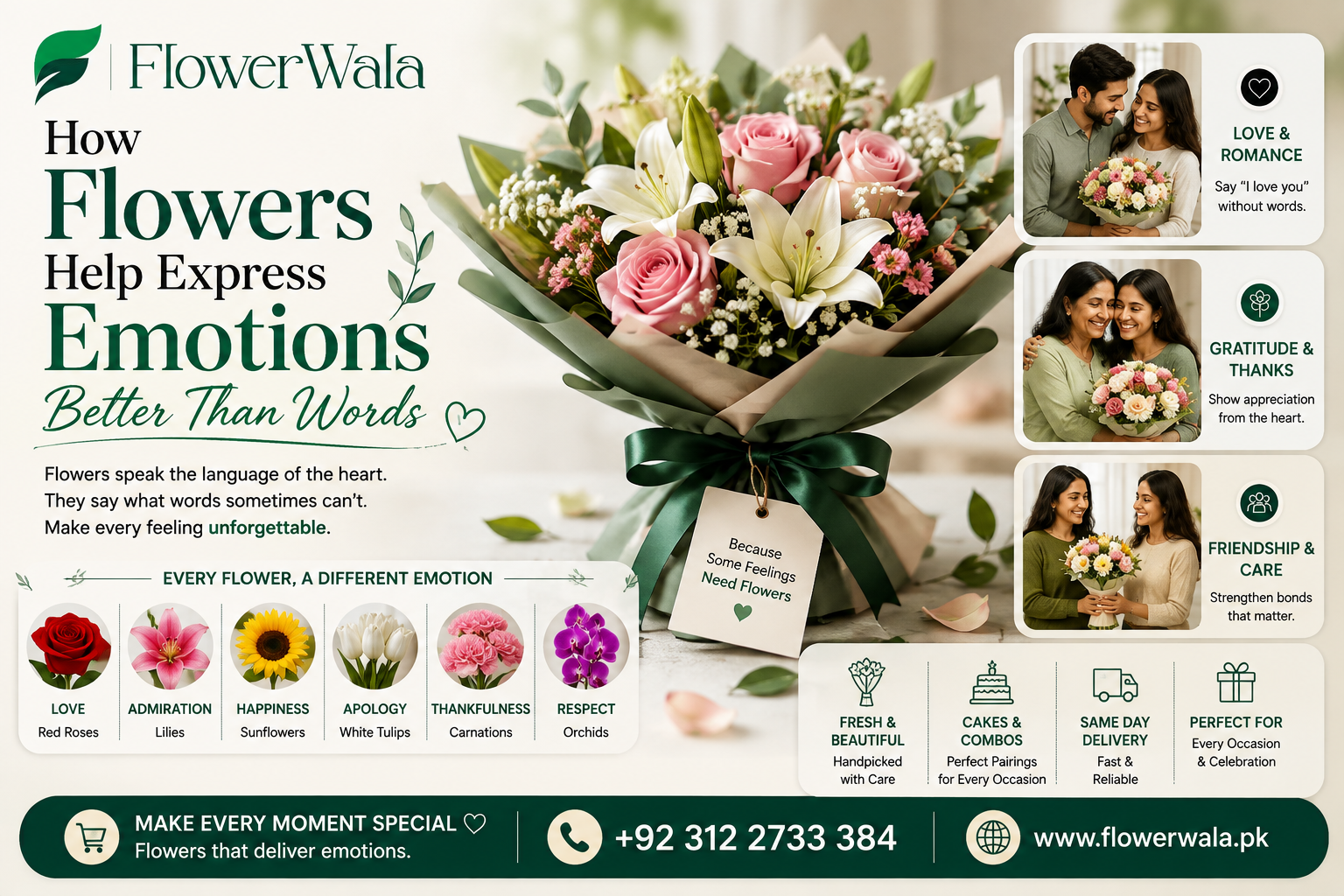 Flowers Express Emotions