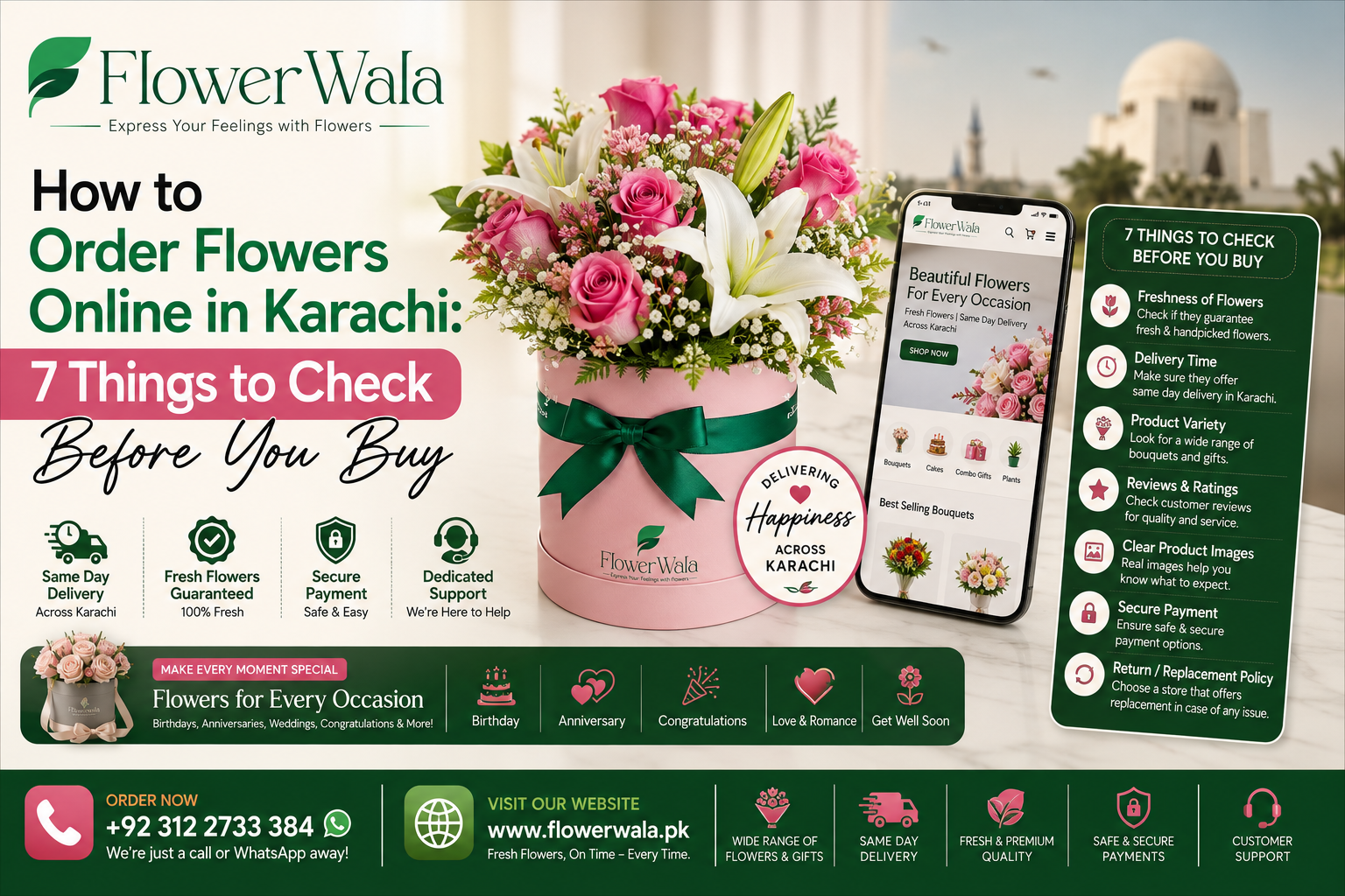 Order Flowers Online in Karachi