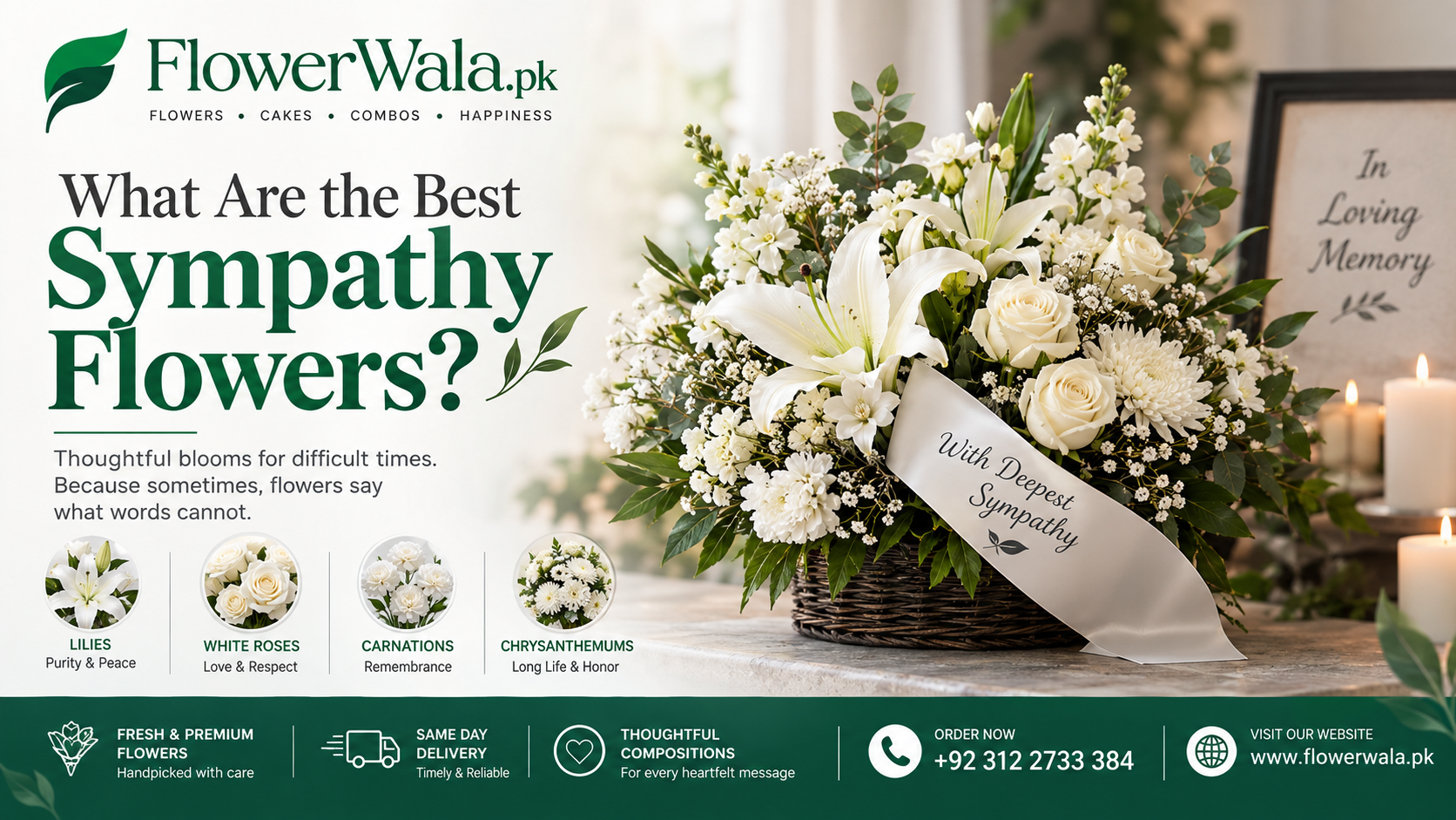 Best Sympathy Flowers