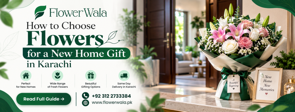 How to Choose Flowers for a New Home Gift in Karachi