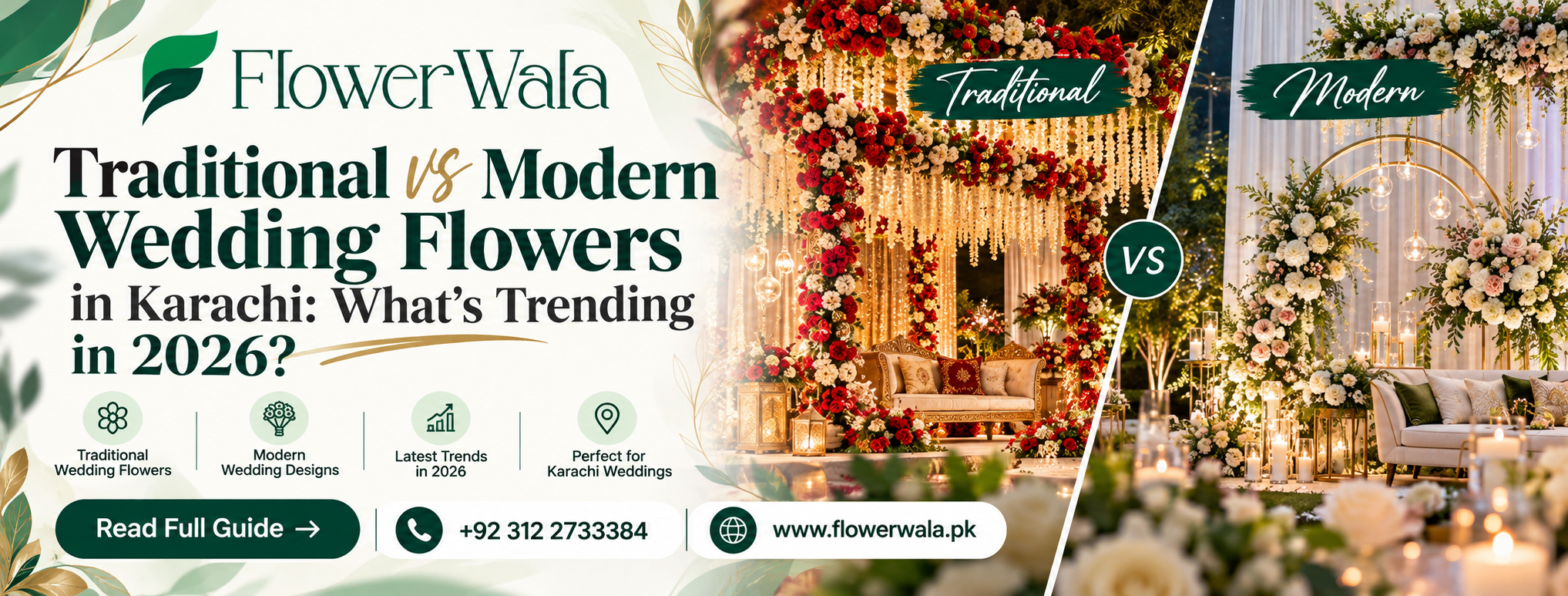 wedding flowers Karachi 2026